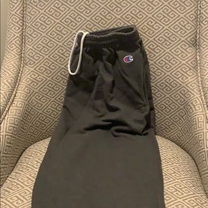 Champion grey sweatpants -size large